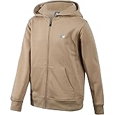 New Balance Active Boys Zip Up Hoodie - Warm Fleece Hoodies for Boys Youth Kids Sweatshirt Activewear with Pockets (8-20)