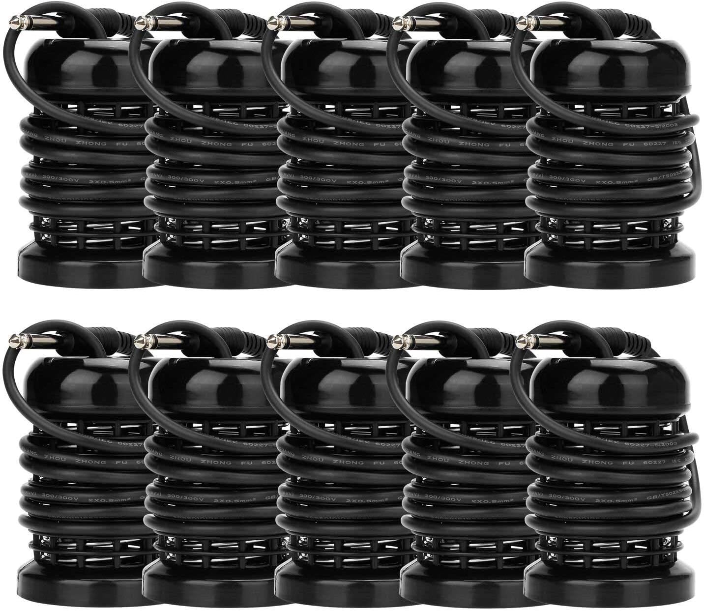 Ionic Arrays for Detox Foot Spa Bath Machine System by Healcity, Pack of 10, Black