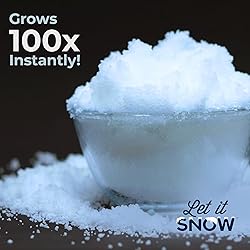 Let it Snow Instant Fake Snow Powder – Made in