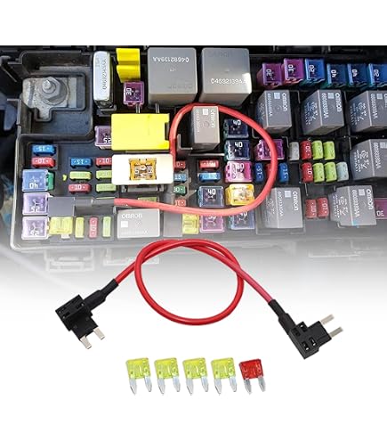 CBWPR091AA Kit Cablaggio Relè Pompa Carburante Per Dodge Durango 2011-2013, Grand Caravan 2011, Chrysler Town & Country 2011, Jeep Grand Cherokee 2011, Ram 1500 2011 - Sostituisce 68269523AD - 6