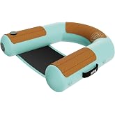 BOTE Hangout Suite Floating Chair Pool Beach Lake Boat Float Adults Family Friendly 4FT Multiple Colors 1 or 2 Pack Options Includes Mesh Carry Bag for Travel