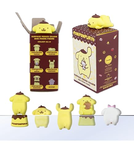 Amazon.com : SANRIO Character Shape Letter Set Pompompurin Package
