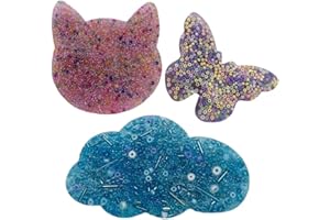 TITATA 3pcs Non-Sticky Skin Picking Fidget Toys, Silicone Picking Sensory Pick Fidget Pad, Skin Picking Pocket Pads to Pick Dig and Peel for Dermatillomania ADHD OCD for Children and Adults