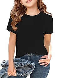 Girls Short Sleeve T Shirts Kids Summer Tops