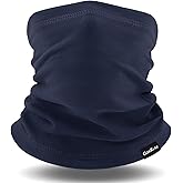 GoxRunx Winter Neck Gaiter Warmer Soft Fleece Face Cover Windproof Cold Weather Face Scarf for Skiing Hiking Men and Women