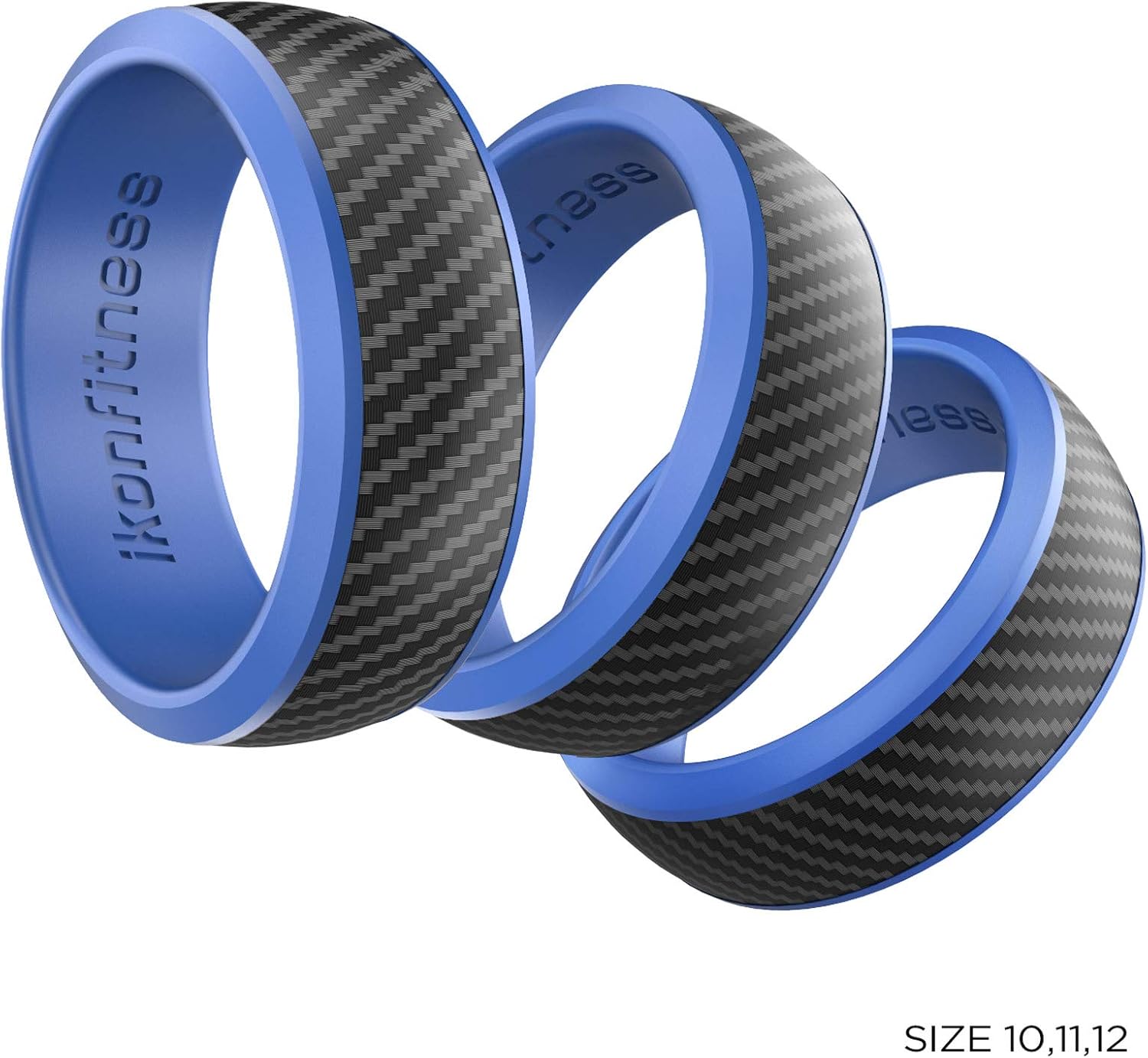 Ikonfitness Silicone Wedding Ring for Men and