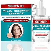 SERYNTH Milia Remover Essence for Eyelids & Face, 30ml | Fat Granule Clearing Skin Essence, Milia Removal Serum with Salicyli