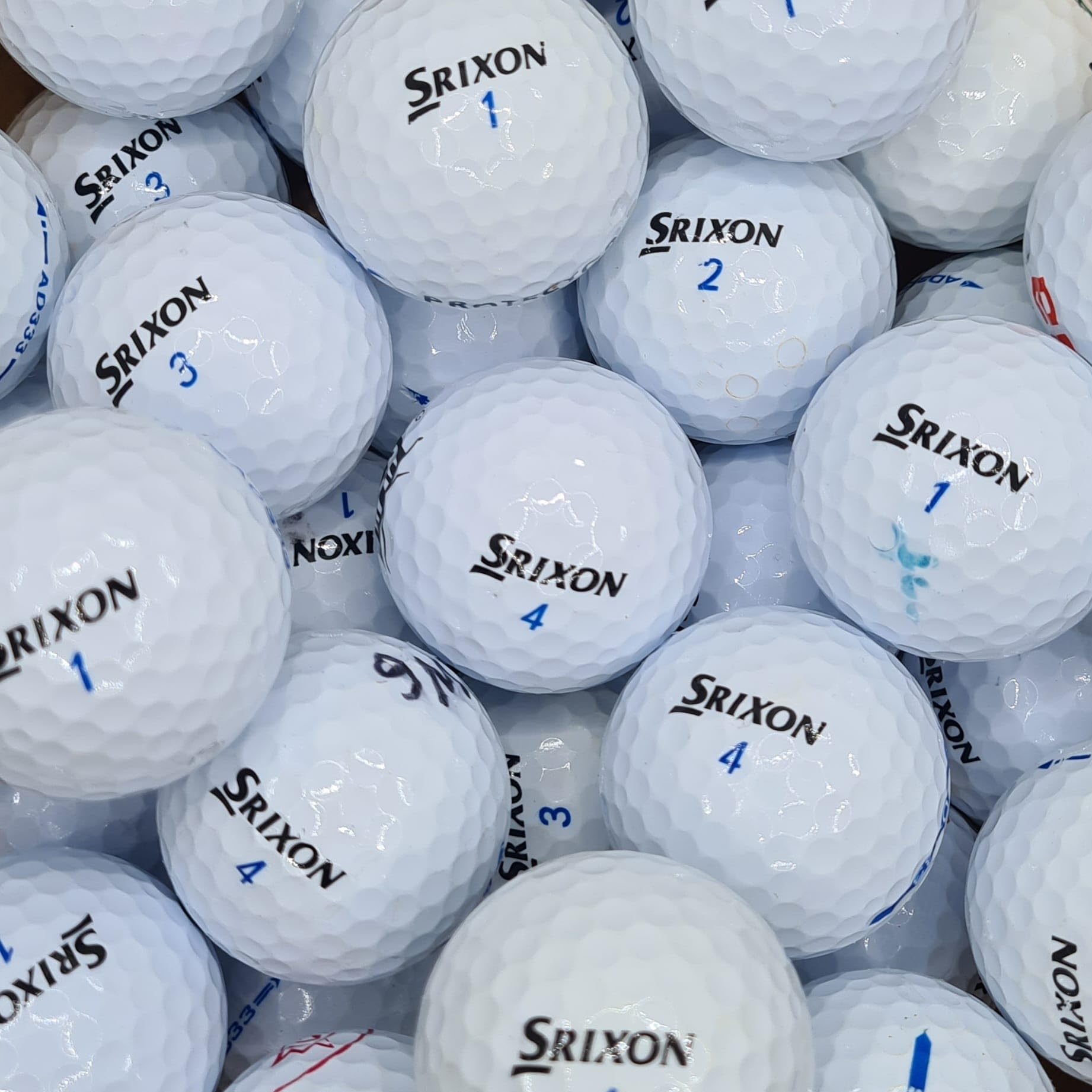 SDP Golf Balls – Premium Used AD333 Pearl/A Grade Recycled Lake Balls for Srixon Golf Balls - Used, Not New - Pack of 24