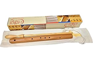 Choroi Quinta Pentatonic Wooden Flute without a Tone Block, Cherry Wood