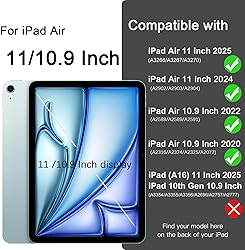 Akkerds Compatible with iPad Air 11 Inch Case