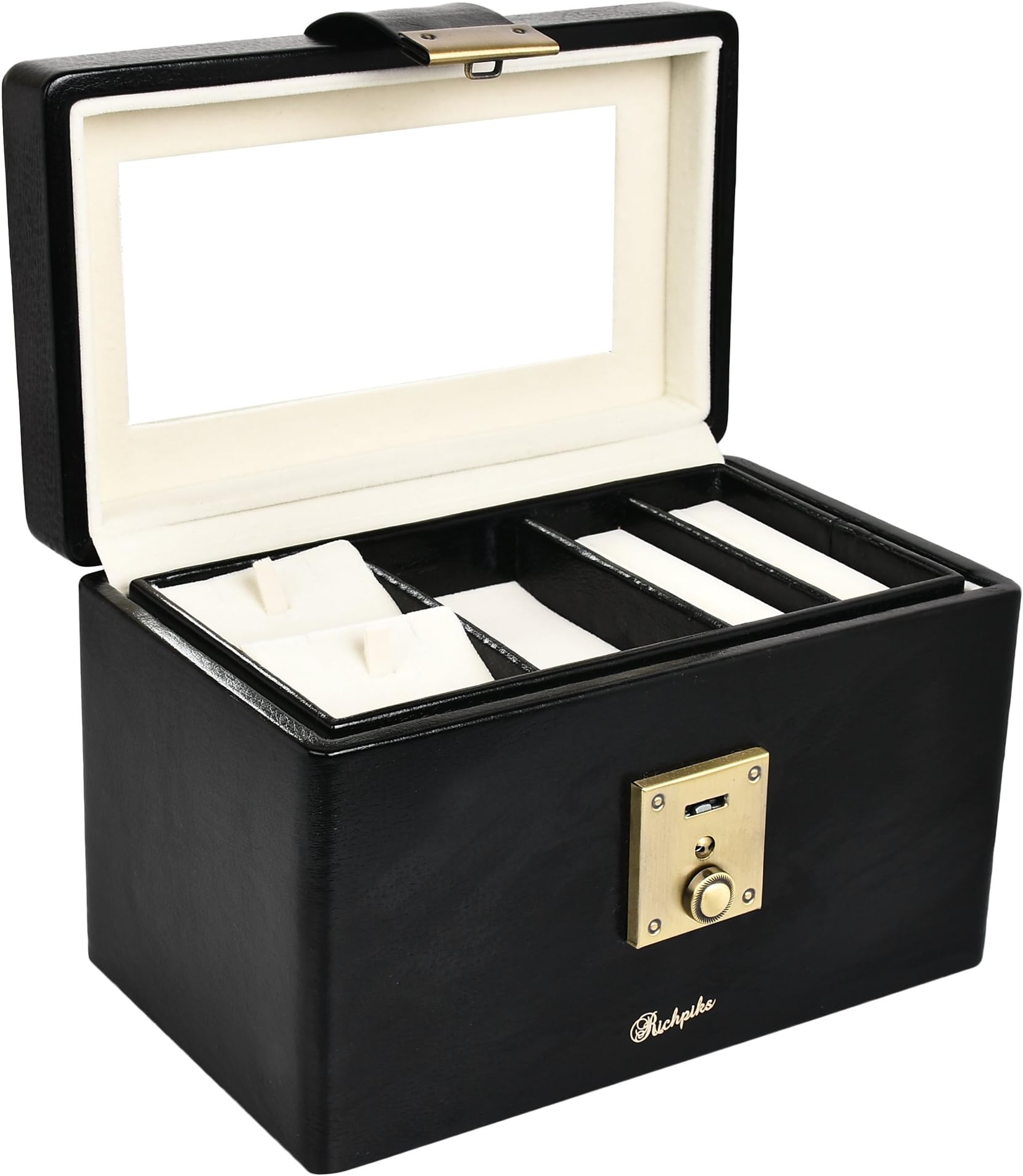 RichpiksWooden Jewellery Accessories Box (Mini)