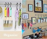 ilauke 20 Pack S Hooks Black Metal Hangers Kitchen Bedroom Office 3.07in view 6