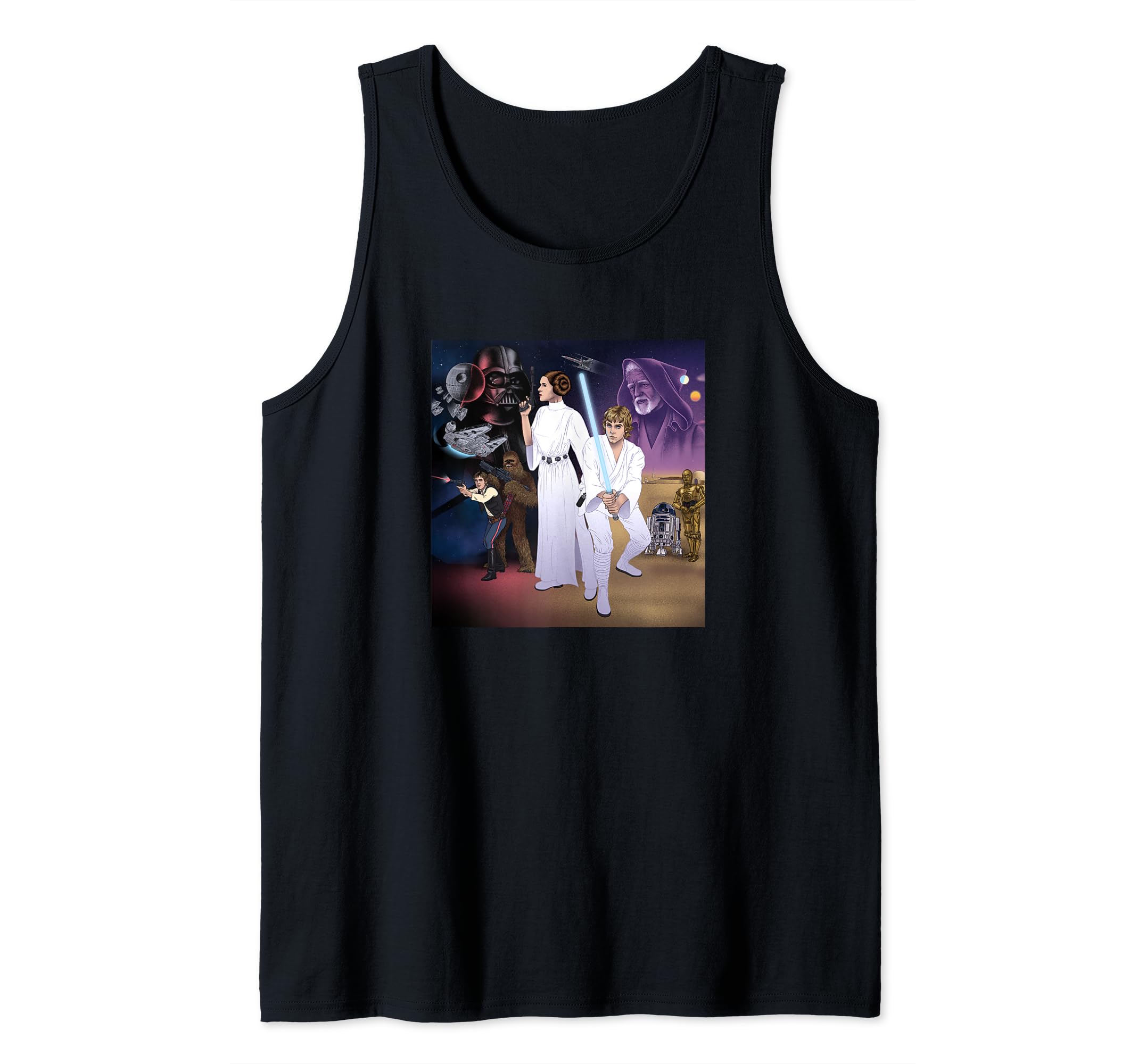 Star Wars: A New Hope Exclusive Group Illustration Tank Top