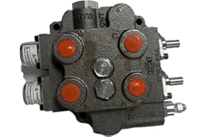 Cross Double Spool Both 3-Position 4-Way Open Center Control Valve USA Made Farmer Bob's Parts SBA22
