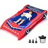 joyson Blow up Mattress Kids, Extra Large Kids Air Mattress with Electric Pump, Portable Toddler Inflatable Mattress for Home, Sleepovers, Camping, Travel