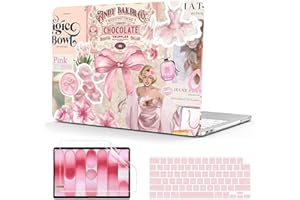 B BELK for MacBook Neo Case 13 inch 2026 (A18 Pro, Model A3404), Anti-Scratch Protective Pattern Hard Shell Case, Trendy Lapt