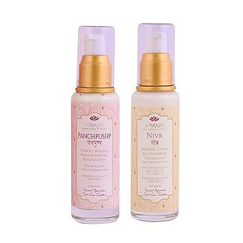Svarasya Nivr- Natural Sunscreen SPF 21 & Panchpushp - The Ancient Skin Hydration (Pack Of 2)