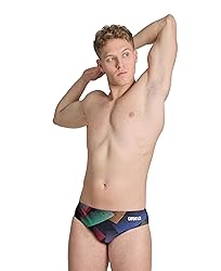ARENA Men’s Swim Brief Halftone Team Print