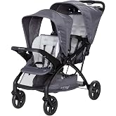 Baby Trend Sit N' Stand&reg; Double 2.0 Stroller, Dash Grey