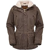 OUTBACK TRADING Women's 2864 Woodbury Vintage Canyonland Outdoor Casual Water Resistant Jacket with Removable Hood