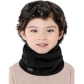 GOT Sports Kids Neck Warmer - Polar Fleece Ski Mask for Boys Girls - Double-Layer Scarf (Ages 3-6)