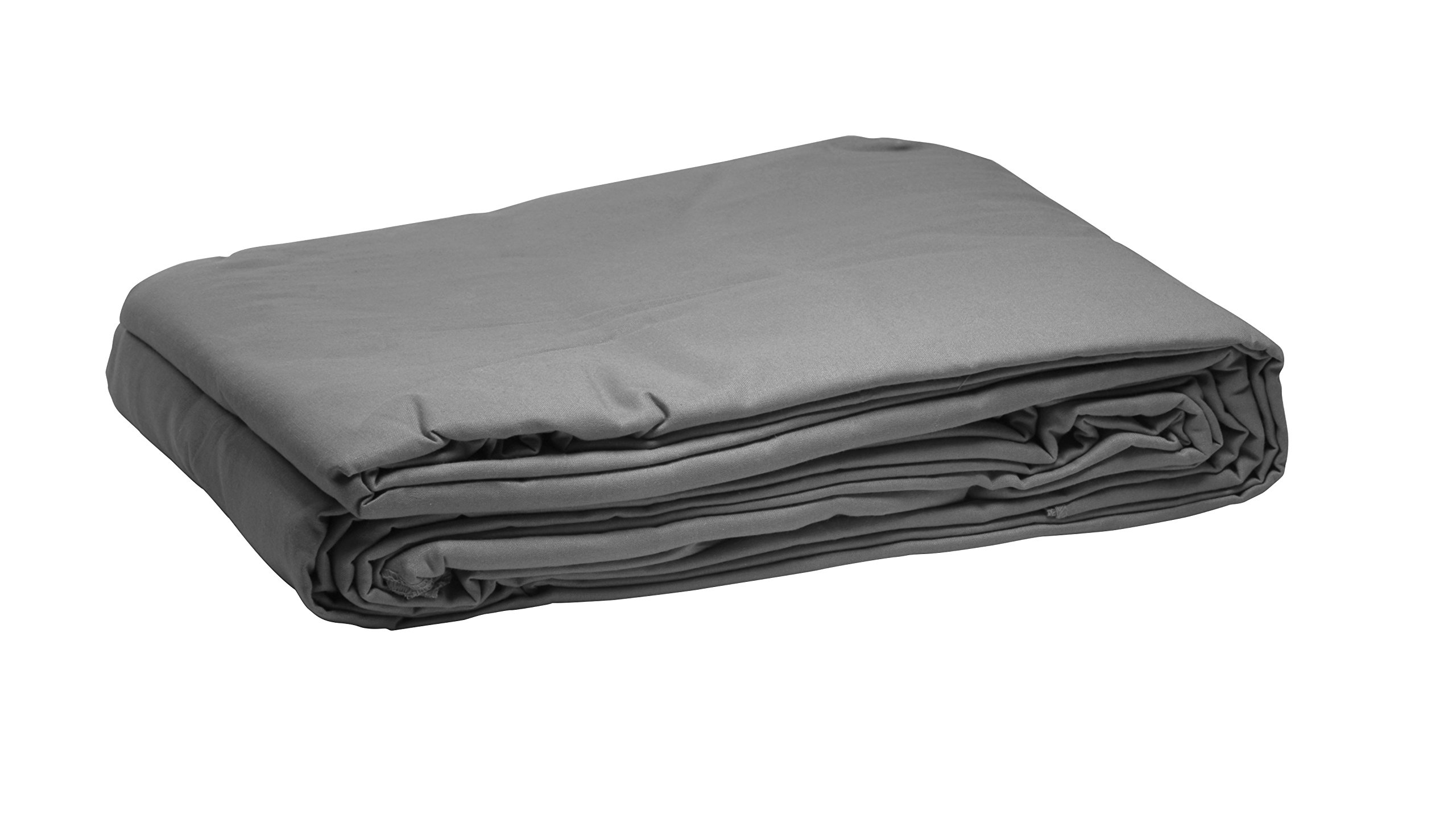 Bresser F001535 2.5 x 3 M GREY Photographic Studio Background Cotton Fabric