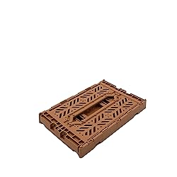Aykasa Collapsible Storage Bins, Plastic Crate for