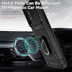 for Samsung Galaxy A25 5G Case with Slide Camera
