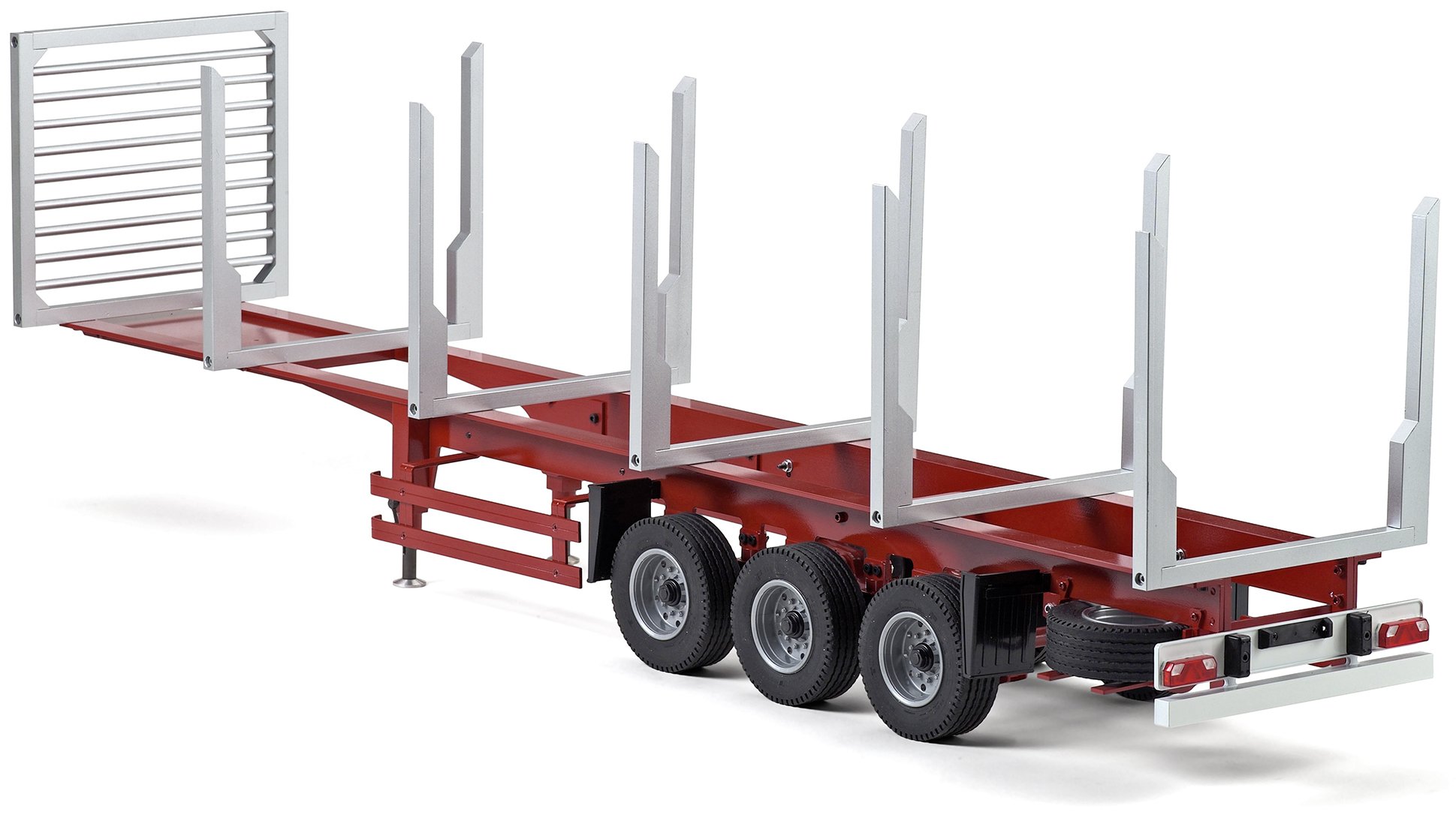 Carson 500907082 – 1:14 3-Axle Wood/Stake Trailer Version II