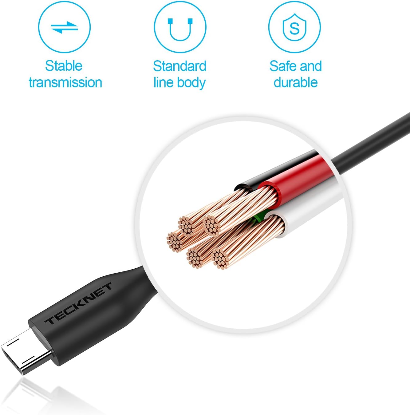TECKNET USB C Fast Charging Cable - Image 4