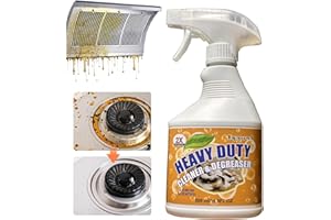 Kitchen Heavy Oil Cleaner,Kitchen Heavy Duty Cleaner Spray,All-Purpose Oil Stain Remover and Degreaser Spray, Multipurpose Fo