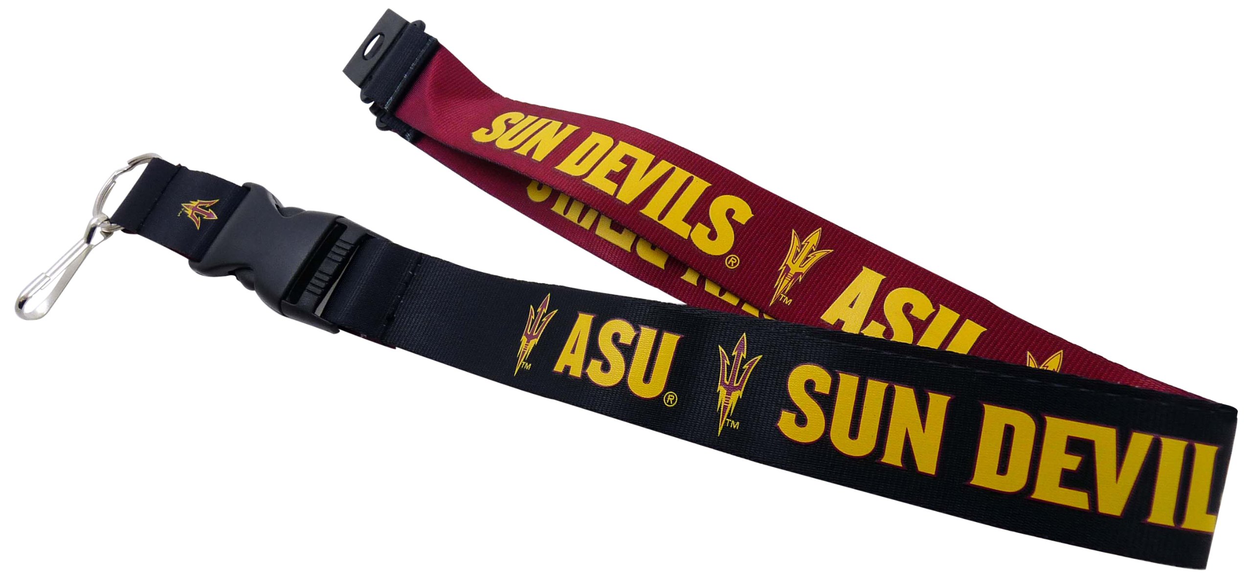 Aminco NCAA Arizona State Sun Devils Reversible Lanyard — image 1