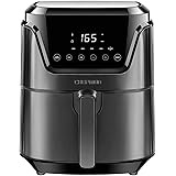 Chefman 4.5 Quart Air Fryer with Presets & Adjustable Temperature, Nonstick Stainless Steel & Cool-Touch, Dishwasher Safe Bas