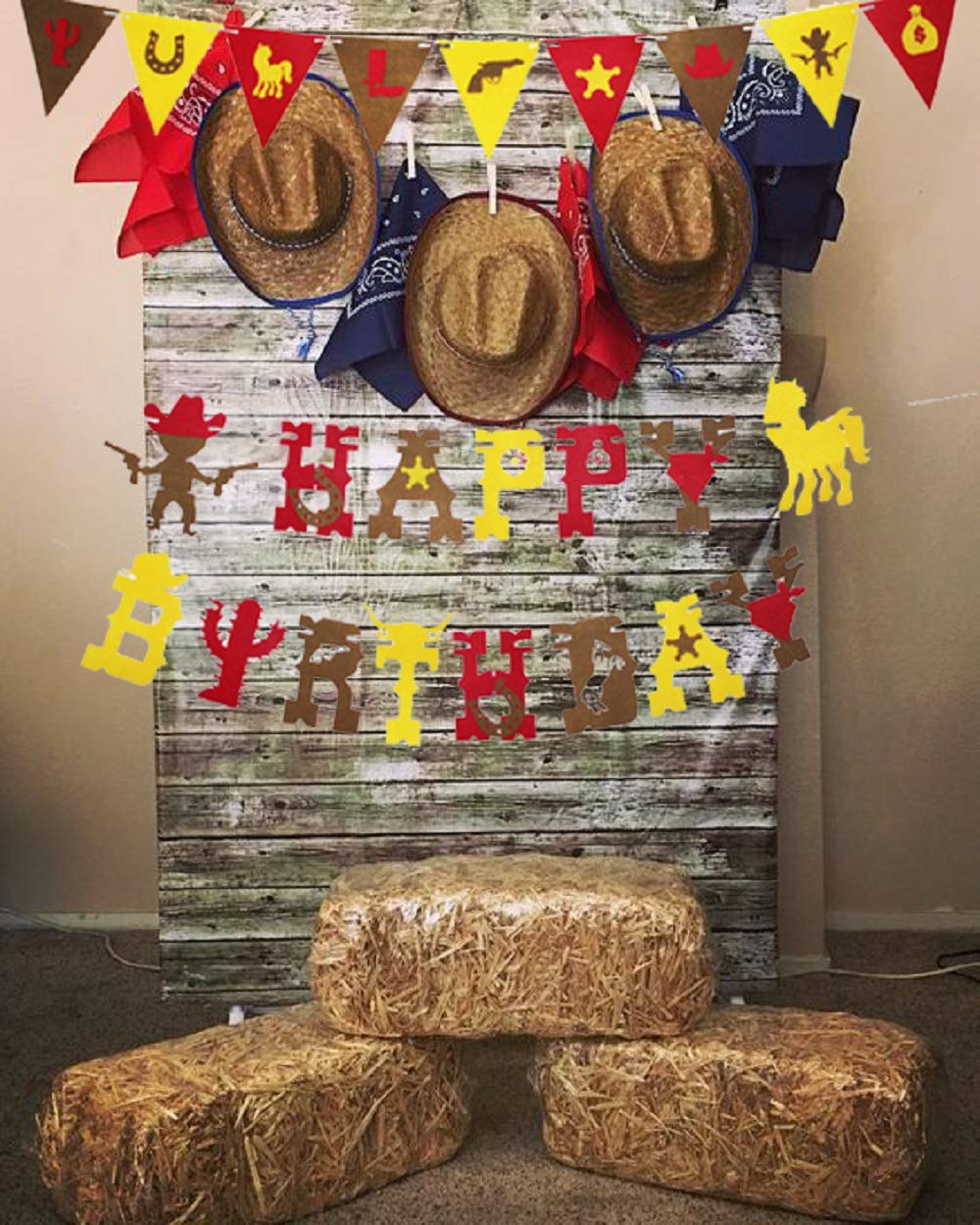 dallas cowboys fire pit on Toys Games Laventy Set Of 2 Cowboy Birthday Banner Boots Boy Banner Little Cowboy Banner Western Theme Birthday Decoration Cowboy First Birthday Cowboy Party Decoration Party Supplies