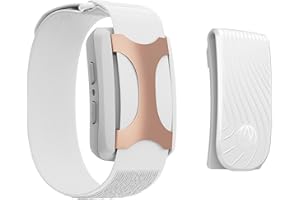 Apollo Neuro - Personalized Natural Sleep and Stress Aid Wearable - Vagus Nerve Stimulator - Vibration Touch Therapy - Find Focus, Relaxation, Recovery, Wellness & Performance | Rose