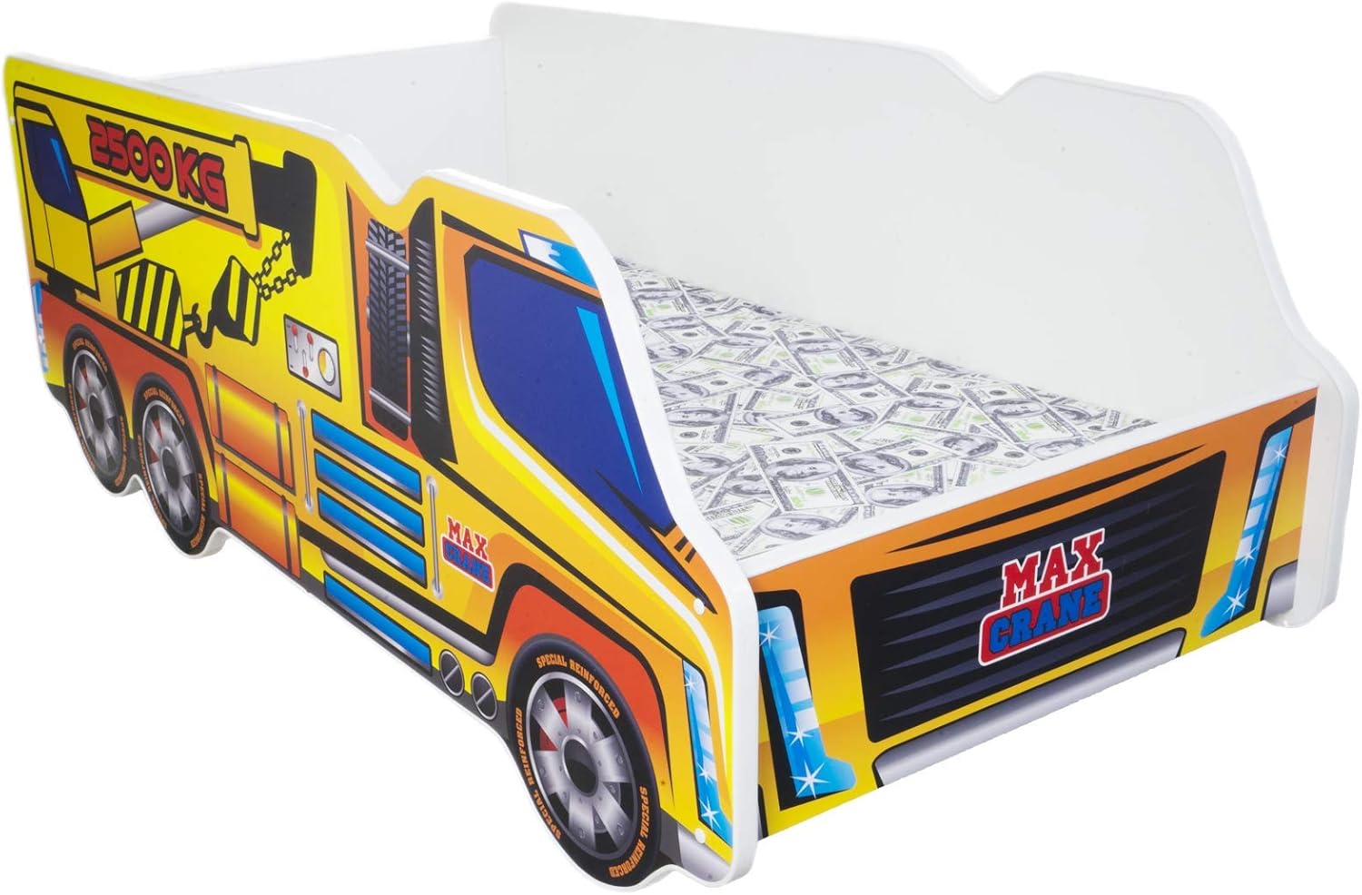 truck kid bed