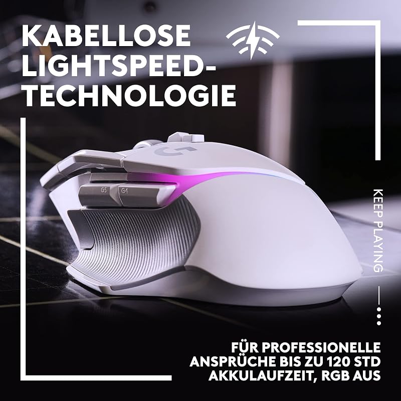 G502 X PLUS LIGHTSPEED Kabellose RGB-Gaming-Maus