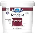 Satin Ice Fondant, Burgundy, 2 Pound