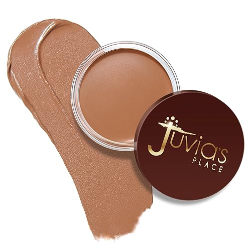 Juvia's Place Bronzed Cream Bronzer - Honey - Smooth Cream Bronzer Pot for Sun-Kissed Glow & Warmth, Buildable & Blendable Makeup Contour with Long-Lasting Matte Shimmer Finish, Highly Pigmented