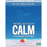 Natural Vitality Natural Calm Anti Stress Drink 30 count Raspberry Lemon flavor