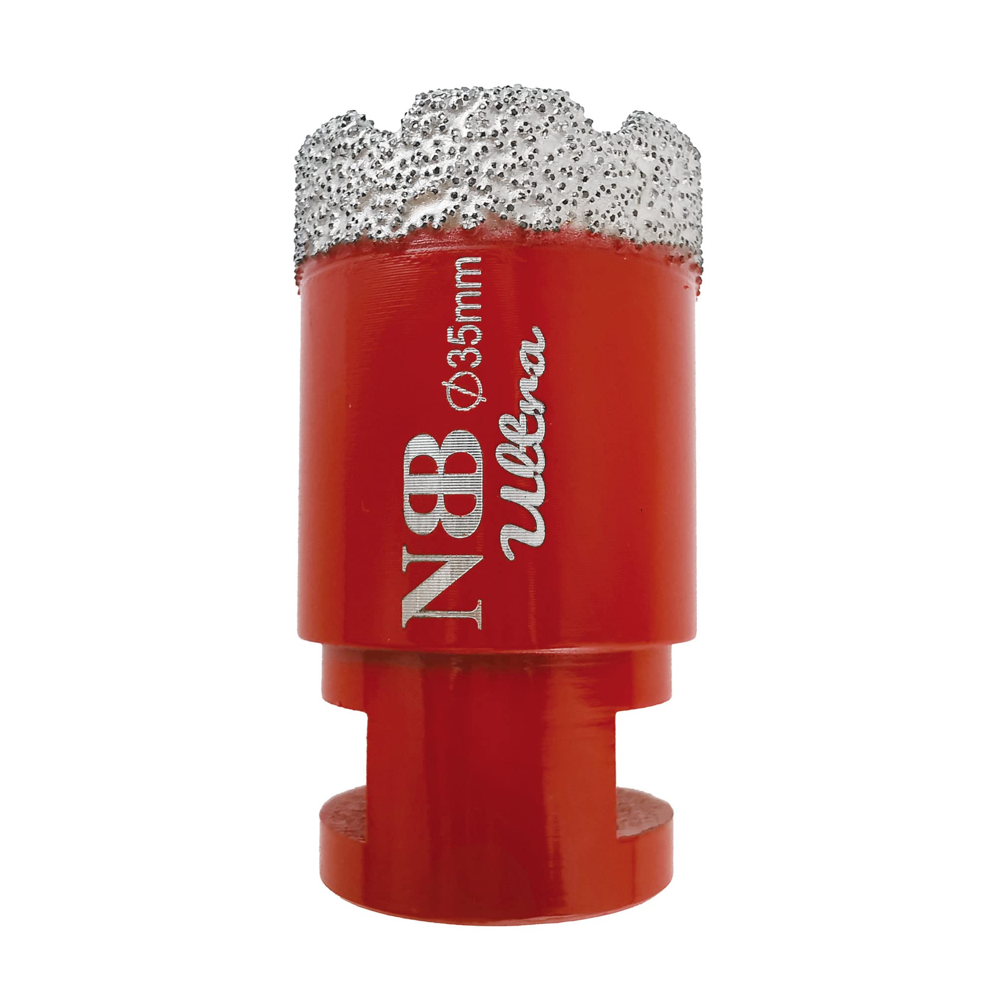 NBB Diamond Hole Saw Diamond Core Drill Bit with M14 in Ultra Quality Diamond Crown for Dry and Wet Drilling in Porcelain Ceramic Tile Granite Marble for Angle Grinder (1pc, 35mm)