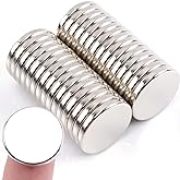 MIN CI 30 Pcs Super Strong Rare Earth Magnets Disc, 20 x 3 mm Decorative Round Fridge Neodymium Magnets, Fun Small Refrigerat