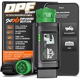 ANCEL HD120 Heavy Duty Truck Scanner, HDOBD/OBD2 Diesel Tool, Green | DPF Regen &amp; Parked Regen for Volvo and International MaxxForce Engines, Full-System Diagnostics with Bluetooth, Free Updates