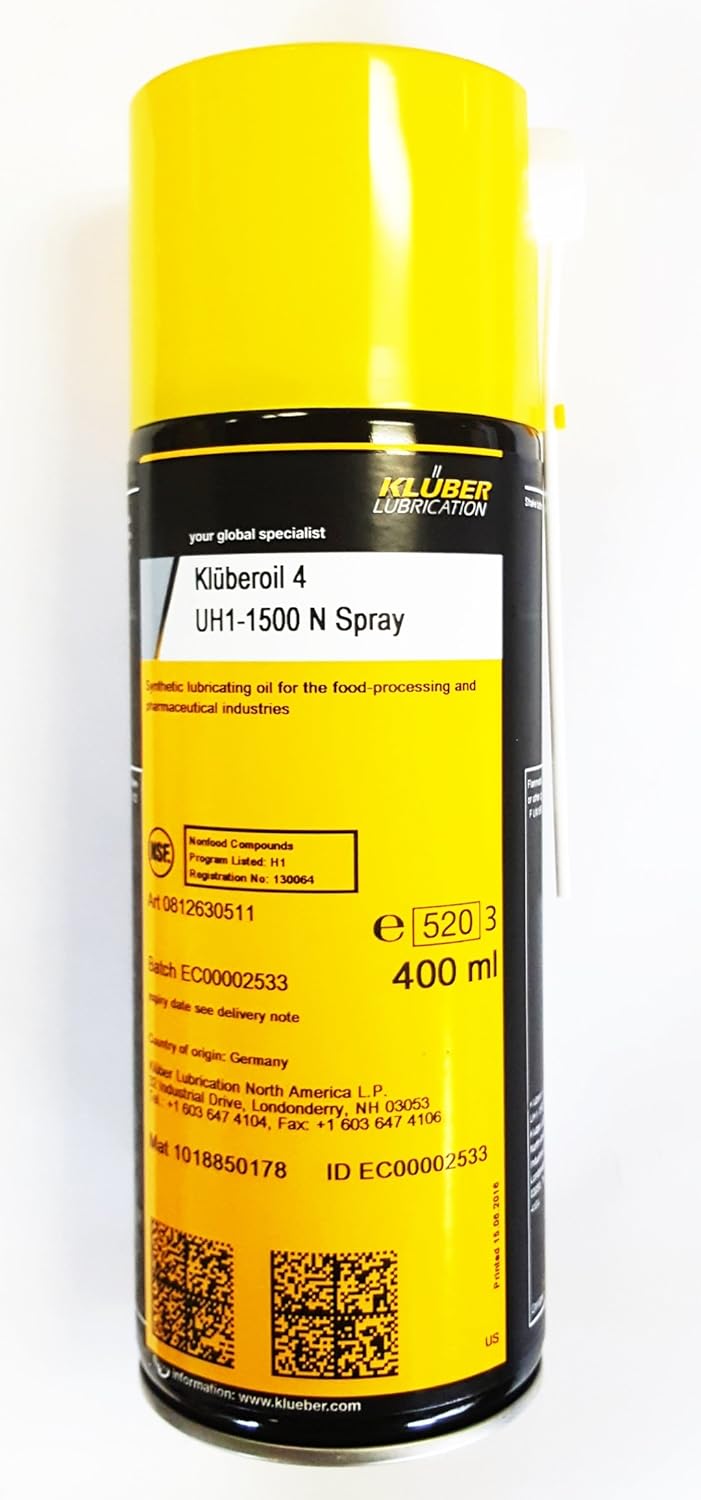 Kluberoil 4 UH11500N 400ml Spray Can Industrial & Scientific