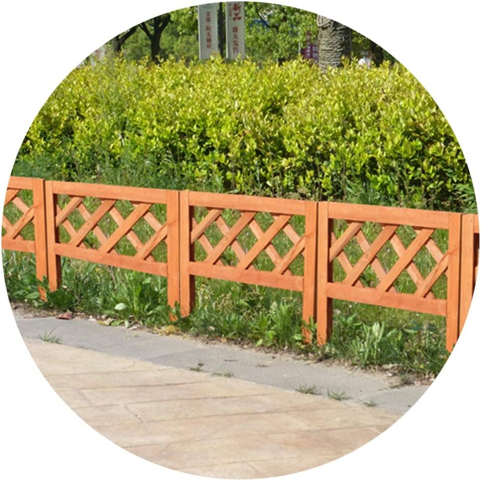 Wcb Decorative Garden Fence Outdoor Patio Wooden Small Picket Fencing 2 Sizes Color 1pc Size 45x39cm Amazon Ca Home Kitchen