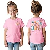Toddler Baby Girl Christian Shirts Daughter of The King T-Shirt Religious Faith Tee Inspirational Short Sleeve Top