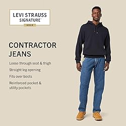 Levi Strauss Signature Men's Contractor Jean, Light