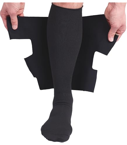 Solaris ReadyWrap Compression Calf Wrap - Medium, Adjustable Straps For Lymphedema & Edema Support