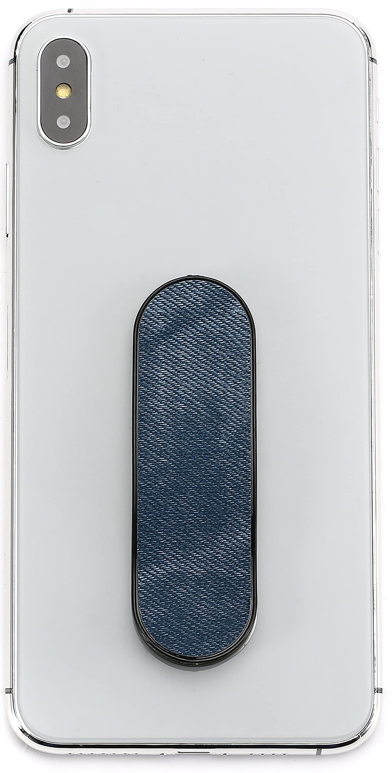 MOMOSTICK Original Smartphone Finger Holder - Mobile Phone Grip Stand for iPhone Samsung Huawei - Blue