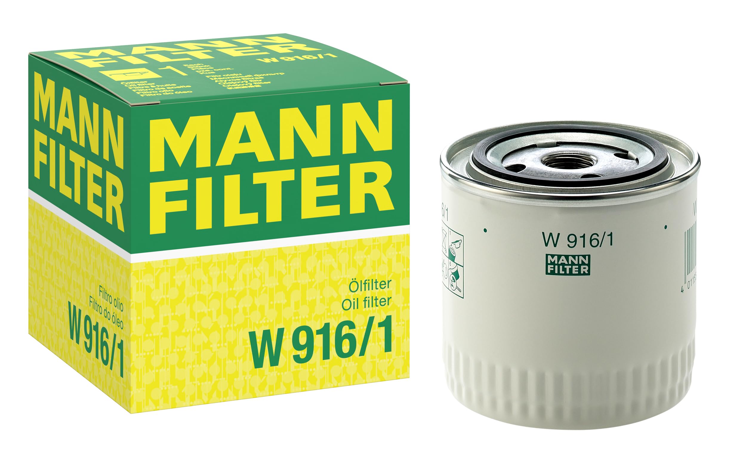 MANN-FILTER W 916/1 Oil Filter - for Cars + Transporters